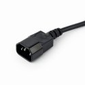 Gembird EG-PSU3-01 удлинитель 0,6 m 3 розетка(и) Для помещений Черный