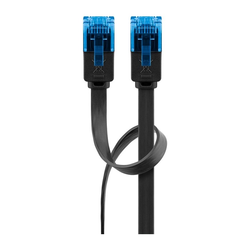 Goobay 96356 сетевой кабель Черный 7 m Cat6a U/UTP (UTP) – 2
