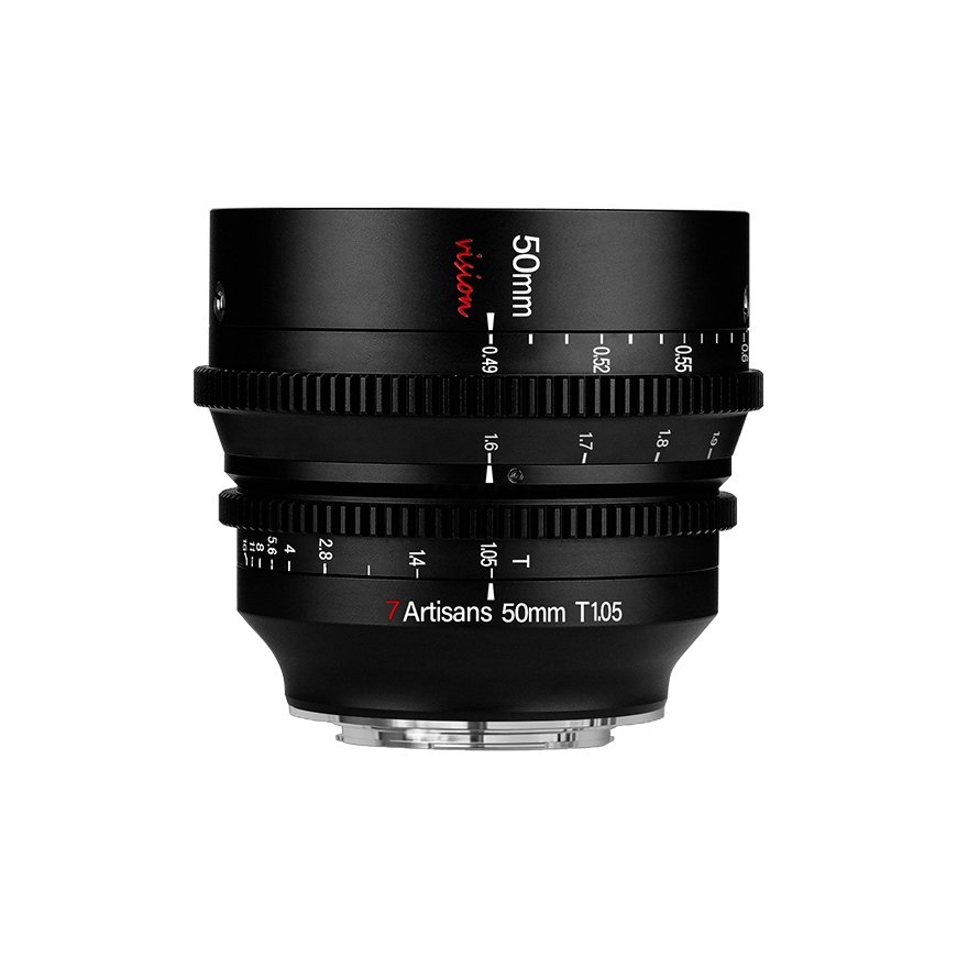7Artisans 50mm T1.05 MILC Kino