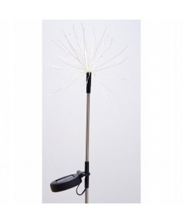 Saska Garden AURINKOVALOLAMPPI PUHALLUSKUKKA PUU ILOTULITUS 80CM 90 LED