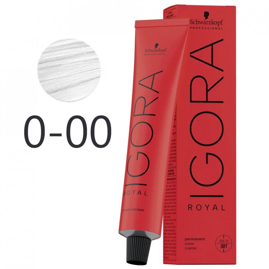 Schwarzkopf Professional Igora Royal Permanent Hair Dye 60ml - 0-00 | Diluent – 2