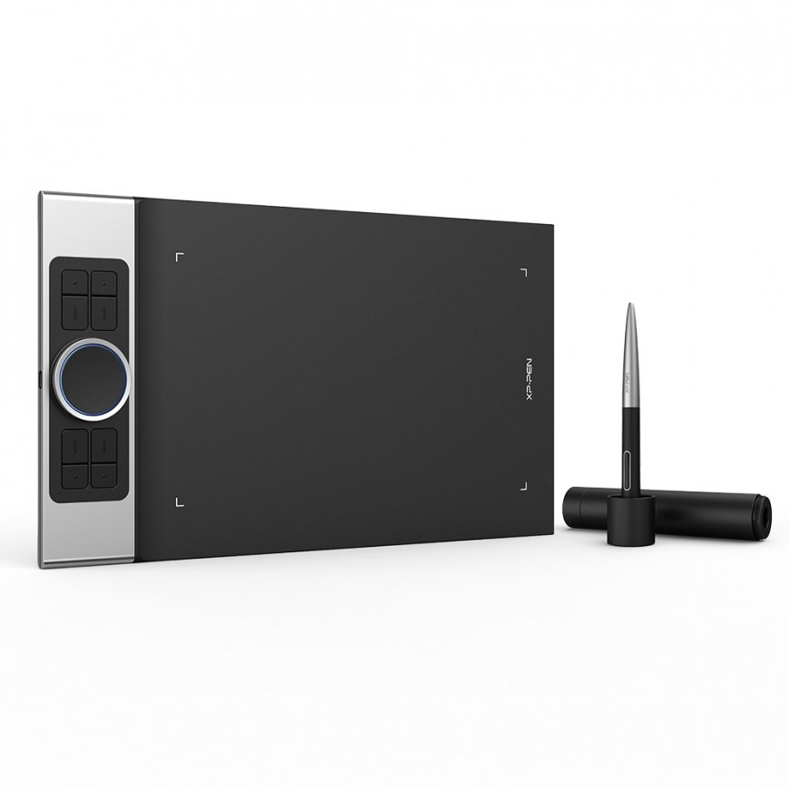 XPPen Deco Pro MW graphic tablet Black, Silver 5080 lpi 279.4 x 152.4 mm Bluetooth – 2