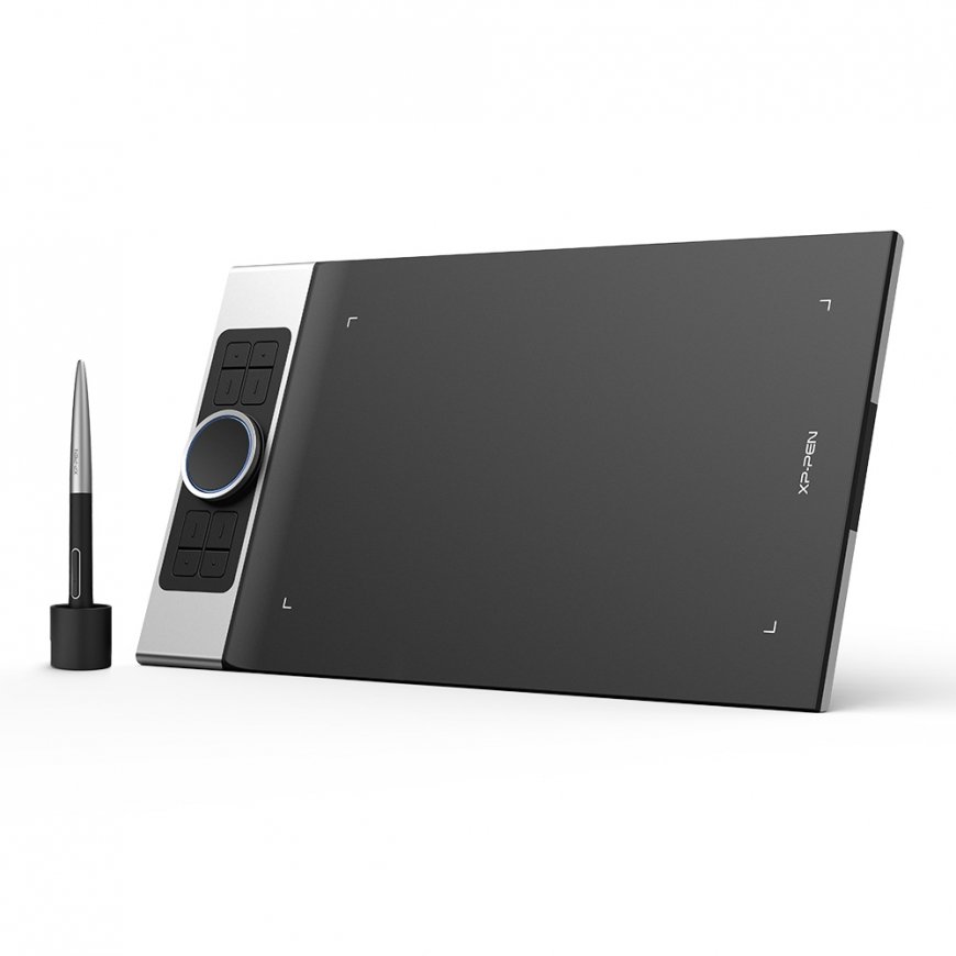 XPPen Deco Pro MW graphic tablet Black, Silver 5080 lpi 279.4 x 152.4 mm Bluetooth – 3