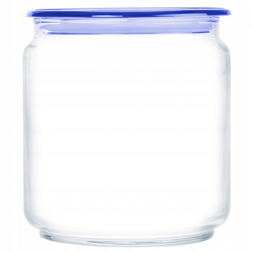 Plano Jar with Lid 750 ml Blue LUMINARC