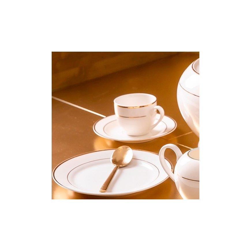 Dessert Plate 19 cm Aura Gold AMBITION