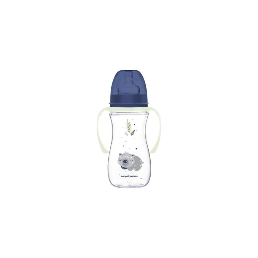 Canpolbabies CANPOL BABIES Antikolikkipullo 300 ml EasyStart Sleepy Koala, 35/238_blu – 2