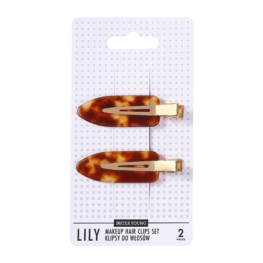 "Sister Young Lily" makeup hairpin set