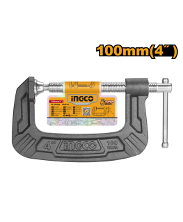 Зажим INGCO G 100 мм 4"
