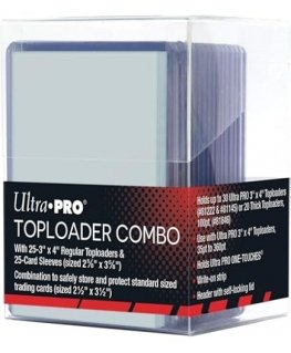 Ultra Pro UP - Toploader - 3" x 4" Clear Regular (25 pcs)