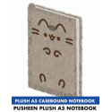 Pyramid Pusheen plush notebook Pyramid Pusheen plush notebook