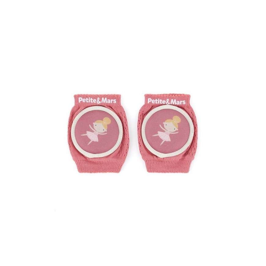 Petite&Mars Follow - flexible armrests for crawling | DustyRose