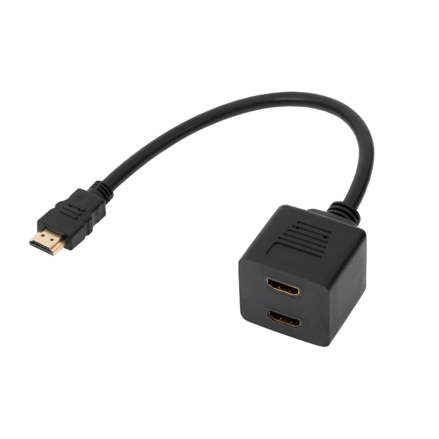 Cabletech HDMI adapter - 2 x socket on a 30 cm cable