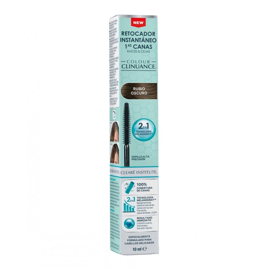 Cleare Institute COLOUR CLINUANCE Instant Gray Root Brow Retoucher Tamsus Skirtas šviesiems plaukams 10 ml – 2