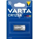 Varta 06205 Ühekordne patarei CR123A Liitium Varta 06205 Ühekordne patarei CR123A Liitium