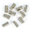 Oem Brass Spacers - Silver - 10mm - Pack of 10 Oem Brass Spacers - Silver - 10mm - Pack of 10