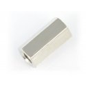 Oem Brass Spacers - Silver - 10mm - Pack of 10 Oem Brass Spacers - Silver - 10mm - Pack of 10