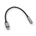 Kruger & Matz USB C adapter - 3.5mm stereo mini AUX Basic Kruger & Matz USB C adapter - 3.5mm stereo mini AUX Basic