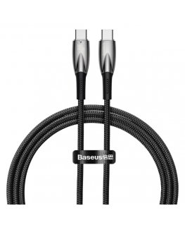 Baseus Glimmer USB cable USB 3.2 Gen 1 (3.1 Gen 1) 1 m USB C Black