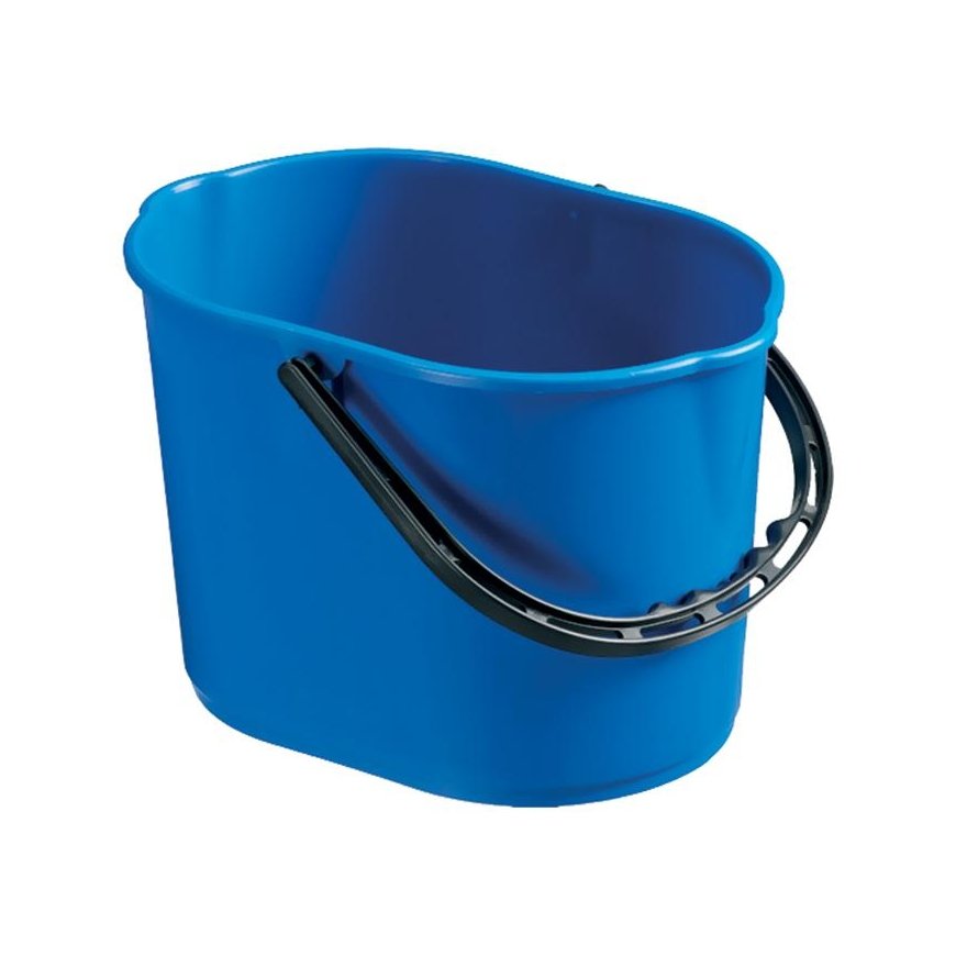 Filmop Plastikinis kibiras PLUTO, 12 l, mėlyna spalva