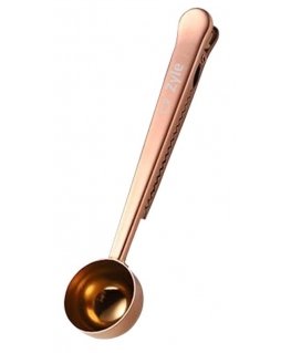 Zyle Kavos samtelis maišelio spaustuku, ZY423SPRG, rose gold -väri.