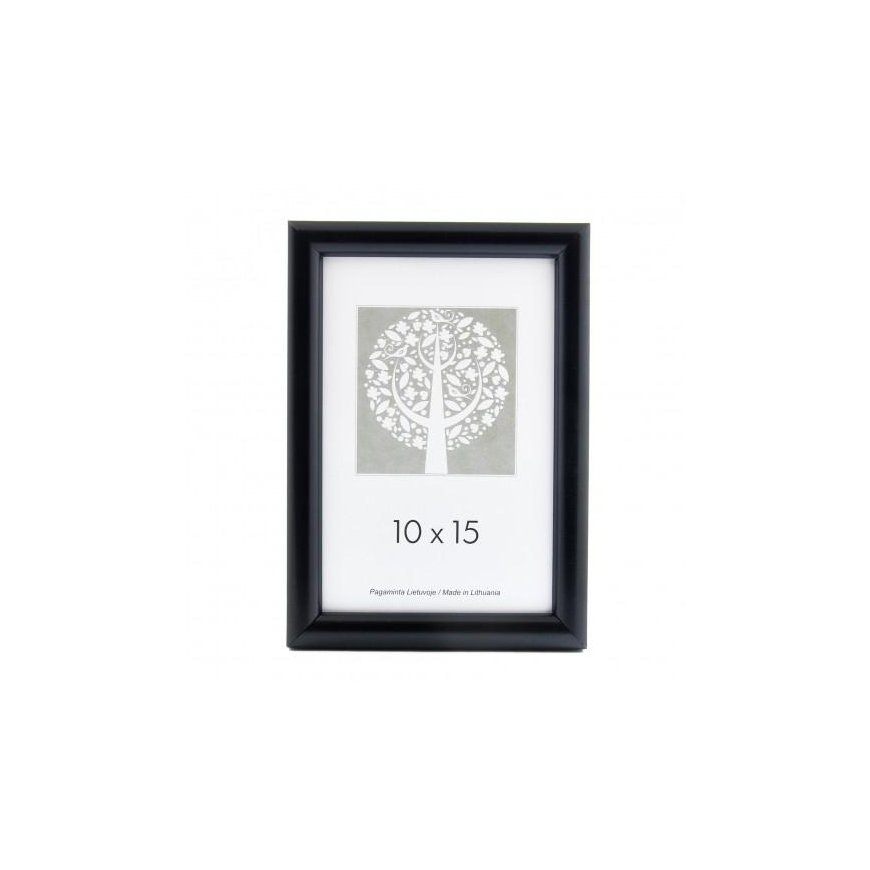Imagėe Photo Frame 10x15 plastic 1301121 EVENING Black | 14mm
