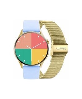 Älykello DAMSKI GRAVITY GT11-4 - AMOLED, LISÄREMMI (sg044d)