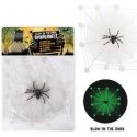 Trendhaus Zombie Zone - Window Decoration - Spider Web with Spider (Glow in the Dark) (TH960474) Trendhaus Zombie Zone - Window Decoration - Spider Web with Spider (Glow in the Dark) (TH960474)