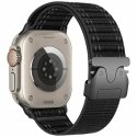 Beline Woven Nylon Diagonal Style Parachute Band for Apple Watch 42/44/45/49mm in Black Beline Woven Nylon Diagonal Style Parachute Band for Apple Watch 42/44/45/49mm in Black