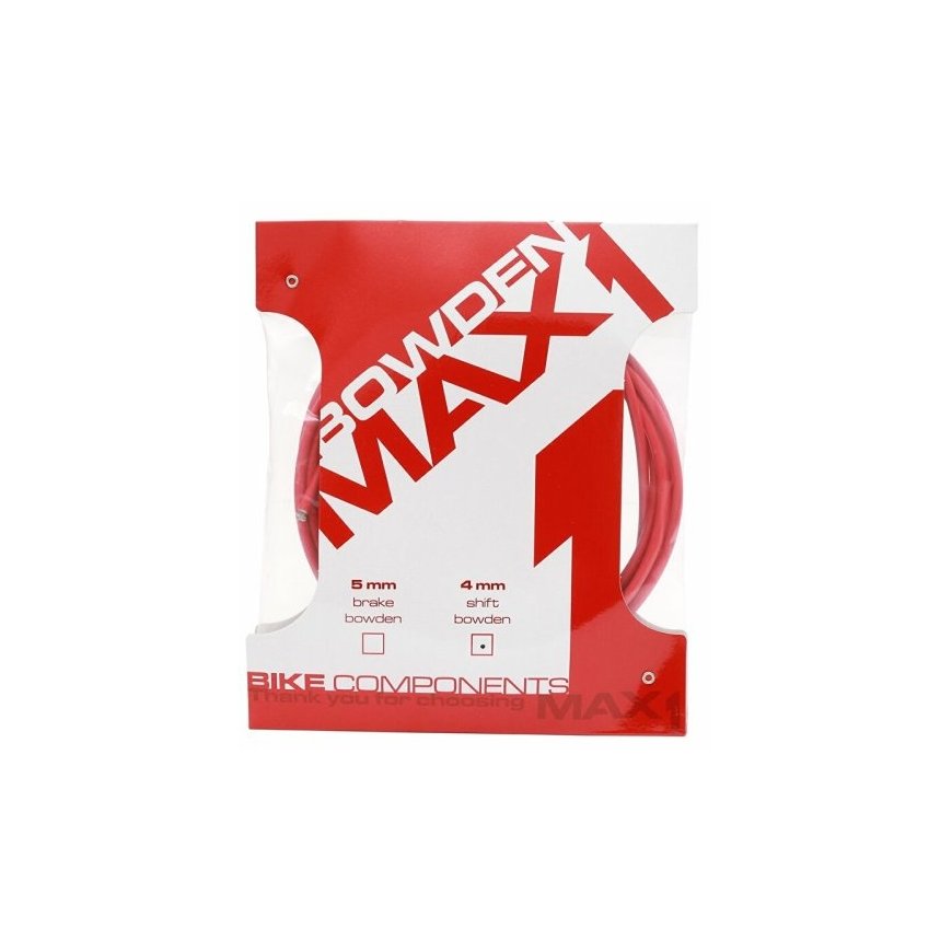 Siirtoventtiili MAX1 4mm - punainen, 3m