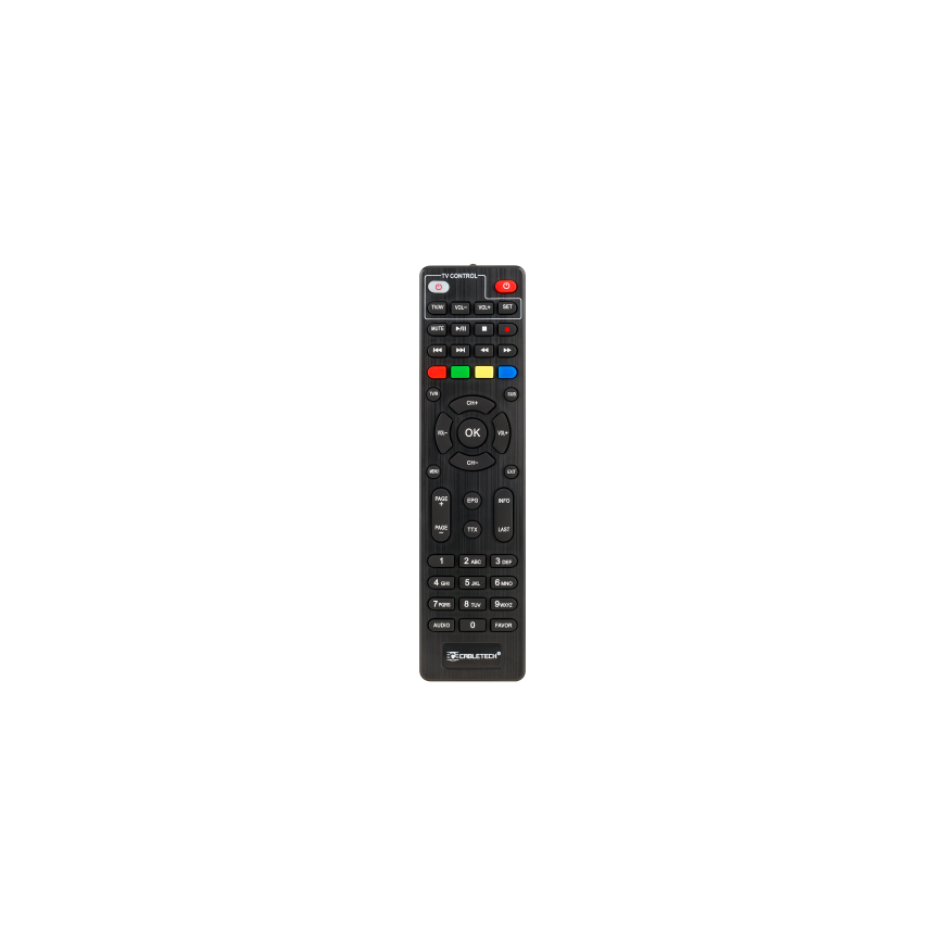 Cabletech URZ0336C/URZ0336B kaugjuhtimispult.