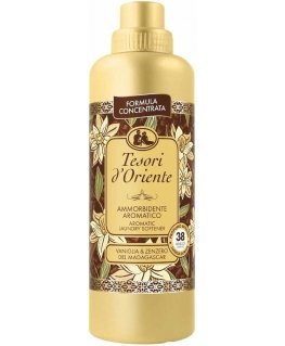 Audinių minkštiklis Tesori D'Oriente Mondex TESORI, 760 ml (38 skalbimai), vanilės ir imbiero kvapas