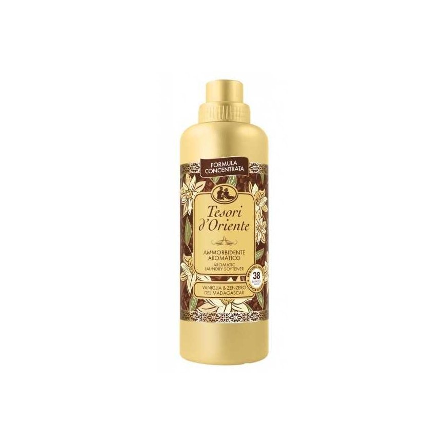Tesori D'Oriente Mondex fabric softener, 760 ml (38 washes), vanilla and ginger scent. – 2