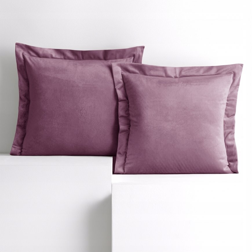 AmeliaHome Pillow AH VELVET PINK CUSHION 45X45*2 – 2