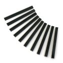 Gold Pin Strip 2x40 Socket 2.54mm Pitch - 10 pcs - justPi Gold Pin Strip 2x40 Socket 2.54mm Pitch - 10 pcs - justPi