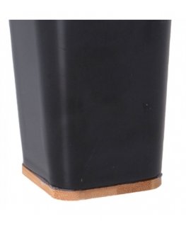 Bathroom Solutions Bamboo bambuko dantuharja hoidja, 9 x 7 x 12,5 cm