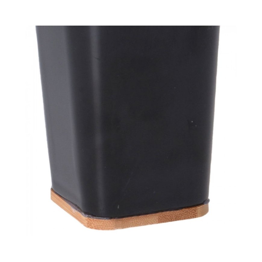 Bathroom Solutions Bamboo Bamboo Toothbrush Holder, 9 x 7 x 12.5 cm