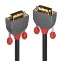 Lindy 36222 DVI кабель 2 m DVI-D Черный Lindy 36222 DVI кабель 2 m DVI-D Черный