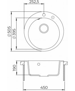 Компотекса раковина из каменной массы HELIKA Clarus SR100W, цвет Silicsana: Белый | Alba 710