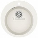 Compotexa Akmens massan pesuallas HELIKA Clarus SR100W, Silicsana väri: Valkoinen | Alba 710 Compotexa Akmens massan pesuallas HELIKA Clarus SR100W, Silicsana väri: Valkoinen | Alba 710