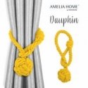 AmeliaHome CURTBIN/AH/MONTREAL/PEACH/2PCS
