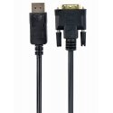 Gembird CC-DPM-DVIM-6 видео кабель адаптер 1,8 m DisplayPort DVI Черный Gembird CC-DPM-DVIM-6 видео кабель адаптер 1,8 m DisplayPort DVI Черный