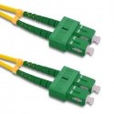 Qoltec 54008 „InfiniBand“ arba pluoštinis optinis kabelis 3 m SC SC/APC Geltona Qoltec 54008 „InfiniBand“ arba pluoštinis optinis kabelis 3 m SC SC/APC Geltona