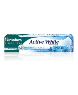 Himalaya Herbals Whitening Tooth Gel Active White Fresh Gel, Himalaya, 75ml