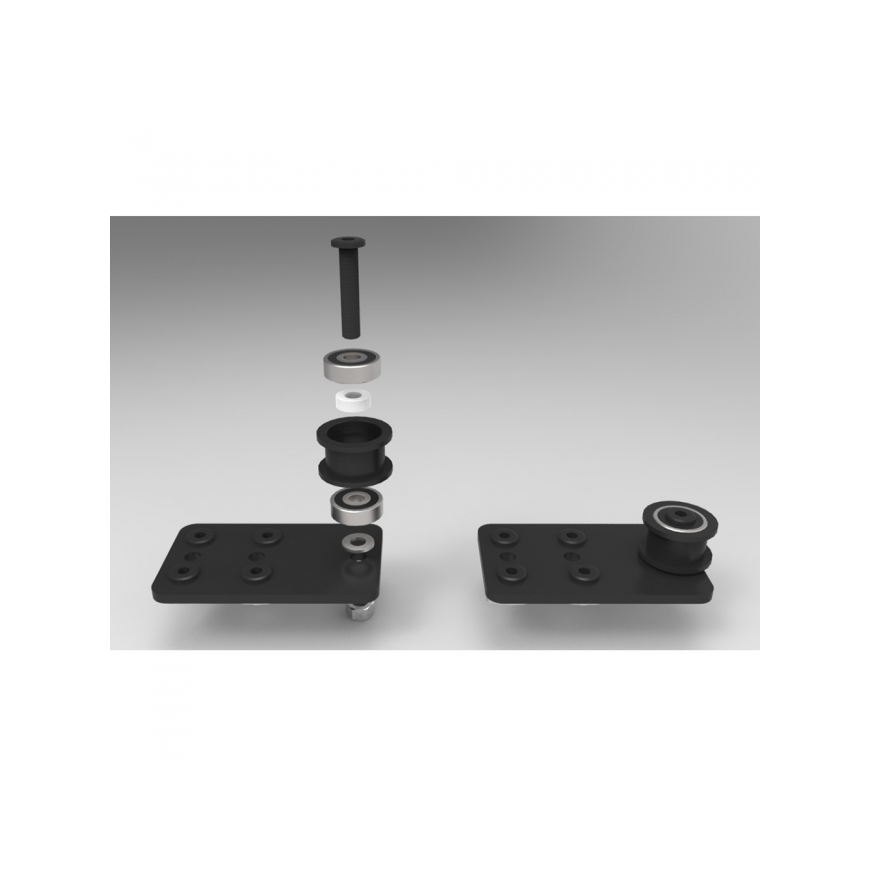 OEM Pulley Tensioning Set with 625 2RS Bearings – 2