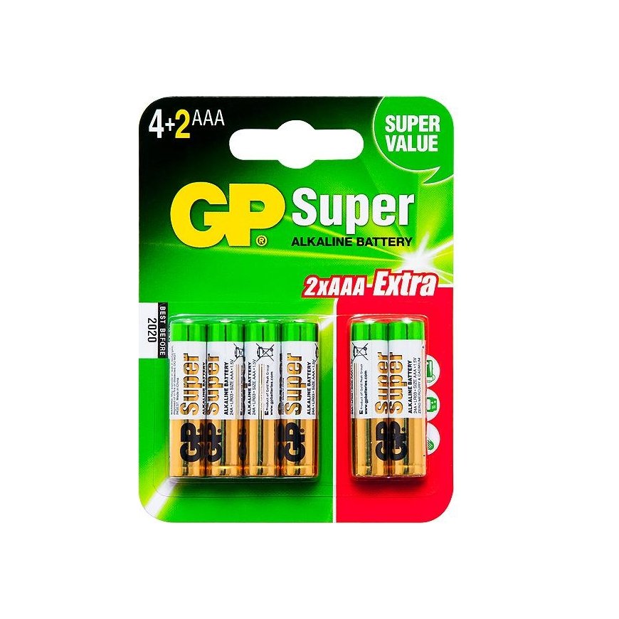 Батарейка AAA 1.5V LR3 GP SUPER – 2