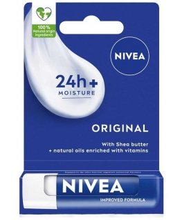 Nivea Original kosteuttavat huulipuna, 4,8 g