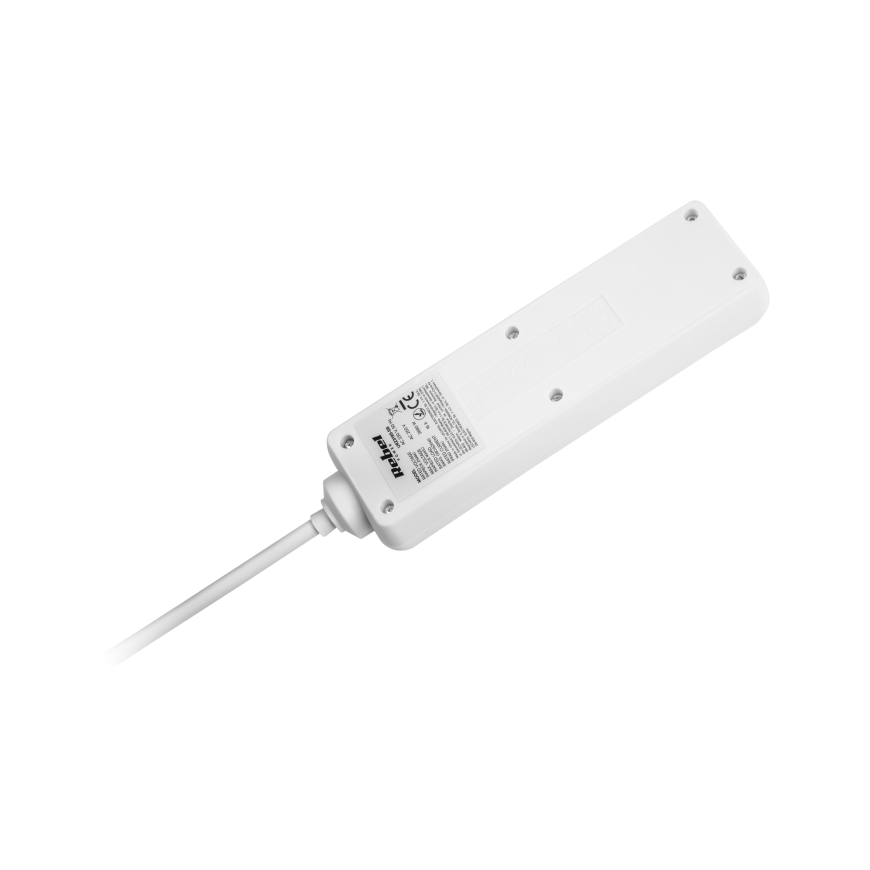 Rebel elektros tinklo ilgintuvas 3 lizdų 3m - 3x1.5mm su jungikliu – 2