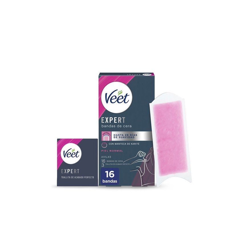 "Veet" depilatsiooniribad "Expert Undermarks Wax Strips Normal Skin" 16 tk – 2