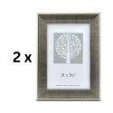 Savex Photo Frame, plastic, A4, 21x29.7 cm, silver color Savex Photo Frame, plastic, A4, 21x29.7 cm, silver color
