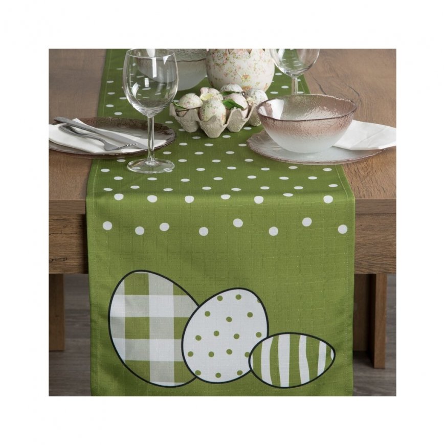 Eurofirany CHO/SPRING/Zalias/3 35X140 Žalias+B VELVET